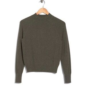Everlane Reglan The Cashmere Mock Neck Sweater
